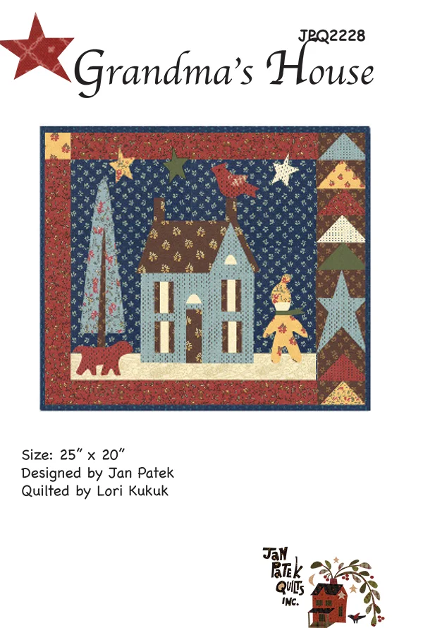 Grandma's House Pattern JPQ2228 — Rocking Chair Quilts